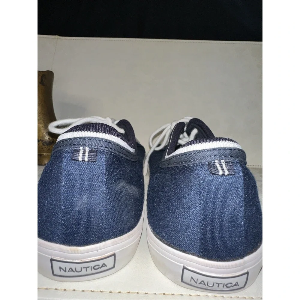 Nautica Sea Worthy Outfitters, Mens Sneaker Boat Shoe Low blue size 12